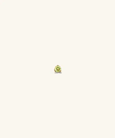 Mejuri Gemstone Mini Flat Back Stud