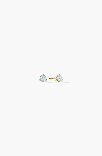 Mejuri Gemstone Studs In Gold