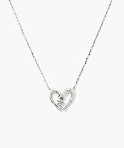 Mejuri Heart To Heart Necklace