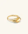 Mejuri Heirloom Ring In Yellow