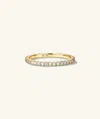 Mejuri Lab Grown Diamond Eternity Band In White