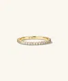 Mejuri Lab Grown Diamond Eternity Band In White
