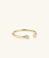 Mejuri Lab Grown Diamond Open Ring