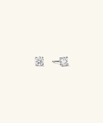 Mejuri Lab Grown Diamond Round Studs 0.5 Tcw