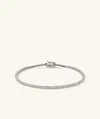Mejuri Lab Grown Diamond Tennis Bracelet 1.8mm In White