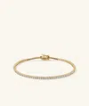 Mejuri Lab Grown Diamond Tennis Bracelet 1.8mm In White