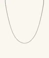 Mejuri Lab Grown Diamond Tennis Necklace 1.8mm In White