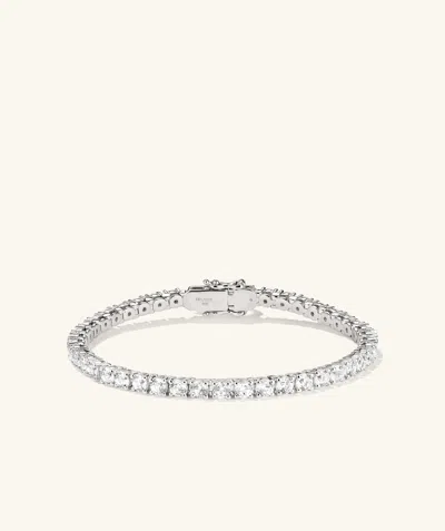 Mejuri Lab Grown Sapphire Tennis Bracelet