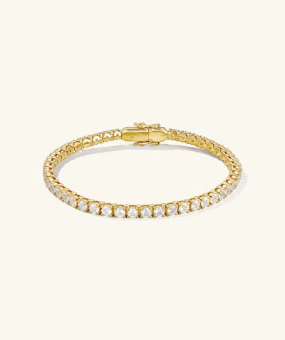 Mejuri Lab Grown Sapphire Tennis Bracelet