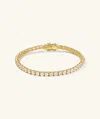 Mejuri Lab Grown Sapphire Tennis Bracelet