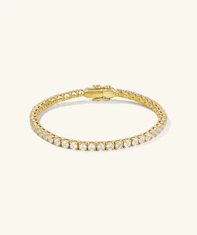 Mejuri Lab Grown Sapphire Tennis Bracelet