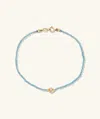 Mejuri Lana Beaded Evil Eye Bracelet