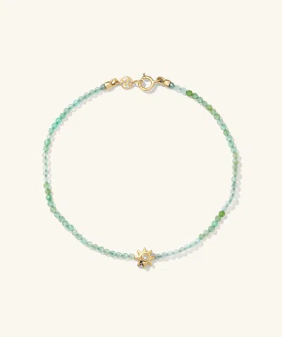 Mejuri Lana Beaded Sunburst Bracelet