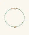 Mejuri Lana Beaded Sunburst Bracelet