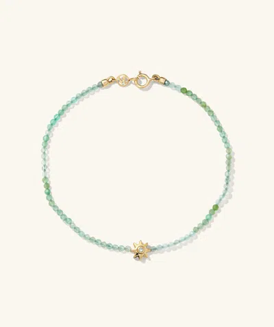 Mejuri Lana Beaded Sunburst Bracelet