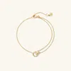 Mejuri Linked Bracelet In Yellow