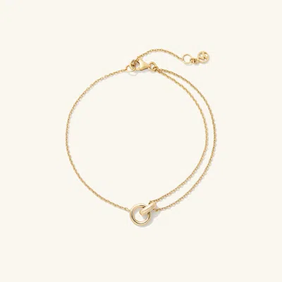 Mejuri Linked Bracelet In Gold