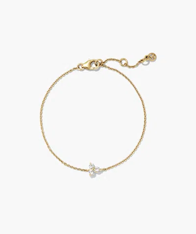 Mejuri Lotus Bracelet In Gold