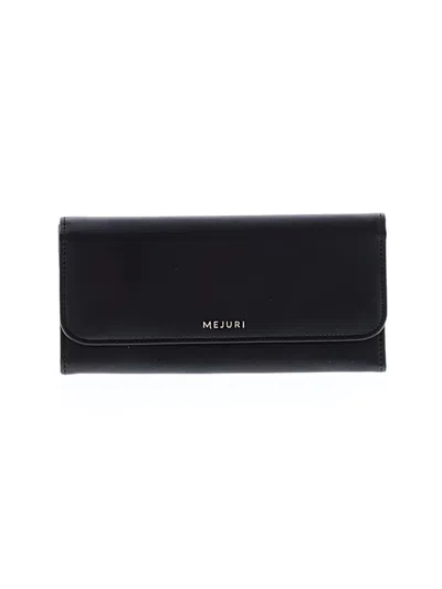 Pre-owned Mejuri Makeup Bag In Black