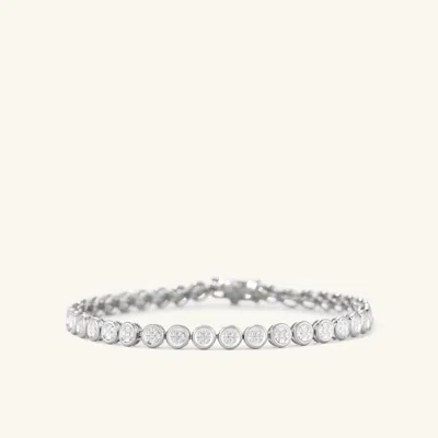 Mejuri Micro-pavé Diamond Rivière Bracelet