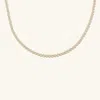 Mejuri Micro-pavé Diamond Rivière Choker In White