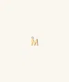 Mejuri Mini Letter Welding Charm In Yellow