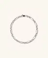 Mejuri Mini Paperclip Bracelet