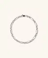 Mejuri Mini Paperclip Bracelet