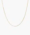 Mejuri Mini Serpentine Necklace In Gold