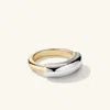 Mejuri Mixed Tube Ring In White
