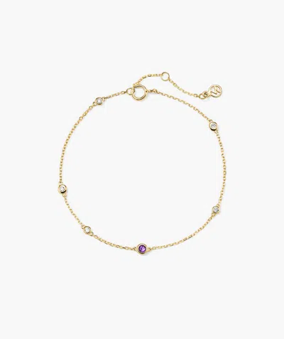 Mejuri Multi Gemstone Station Bracelet