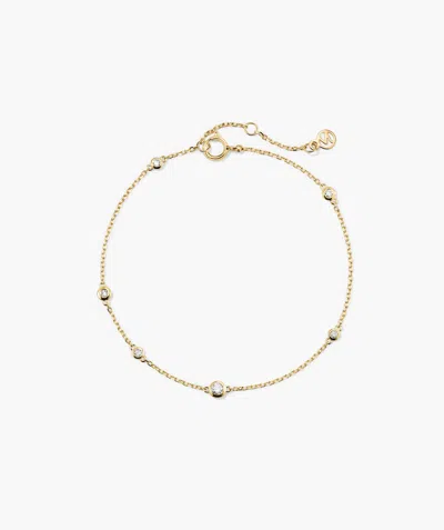 Mejuri Multi Gemstone Station Bracelet