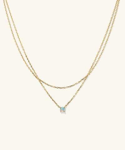 Mejuri Olivia Necklace In White