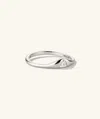 Mejuri Organic Dôme Crescent Nesting Ring