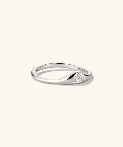 Mejuri Organic Dôme Crescent Nesting Ring