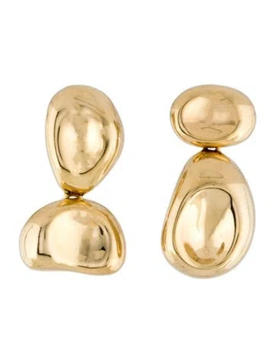 Pre-owned Mejuri Organic Dôme Mixed Pebble Earrings In Multi