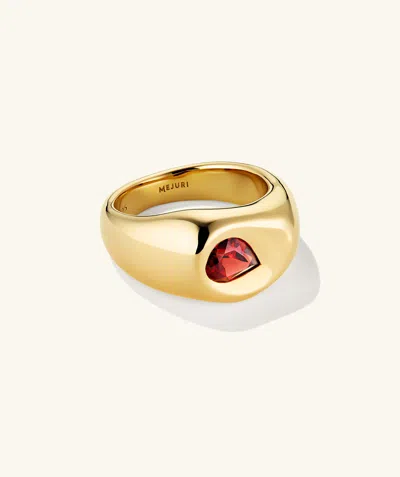 Mejuri Organic Dôme Molten Gemstone Ring