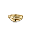 Mejuri Organic Dôme Nesting Ring Set In White