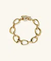 Mejuri Organic Dôme Ripple Chain Bracelet