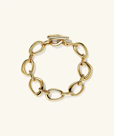 Mejuri Organic Dôme Ripple Chain Bracelet