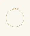 Mejuri Paper Chain Anklet