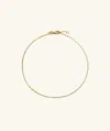 Mejuri Paper Chain Anklet