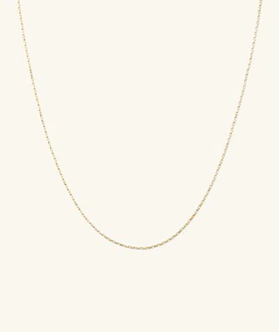 Mejuri Paper Chain Necklace