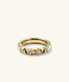 Mejuri Patra Pavé Diamond Ring