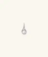 Mejuri Pear Pendant In White