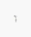 Mejuri Piercing Studio - Lab Grown Diamond Drop Stud In White