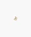 Mejuri Piercing Studio - Lab Grown Diamond Petal Stud In White