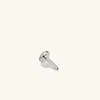 Mejuri Pos - Flat Back Post In White