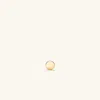 Mejuri Pos - Straight Mini Thumbtack Flat Back Stud In Yellow