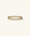 Mejuri Prism Lab Grown Diamond Eternity Band In White